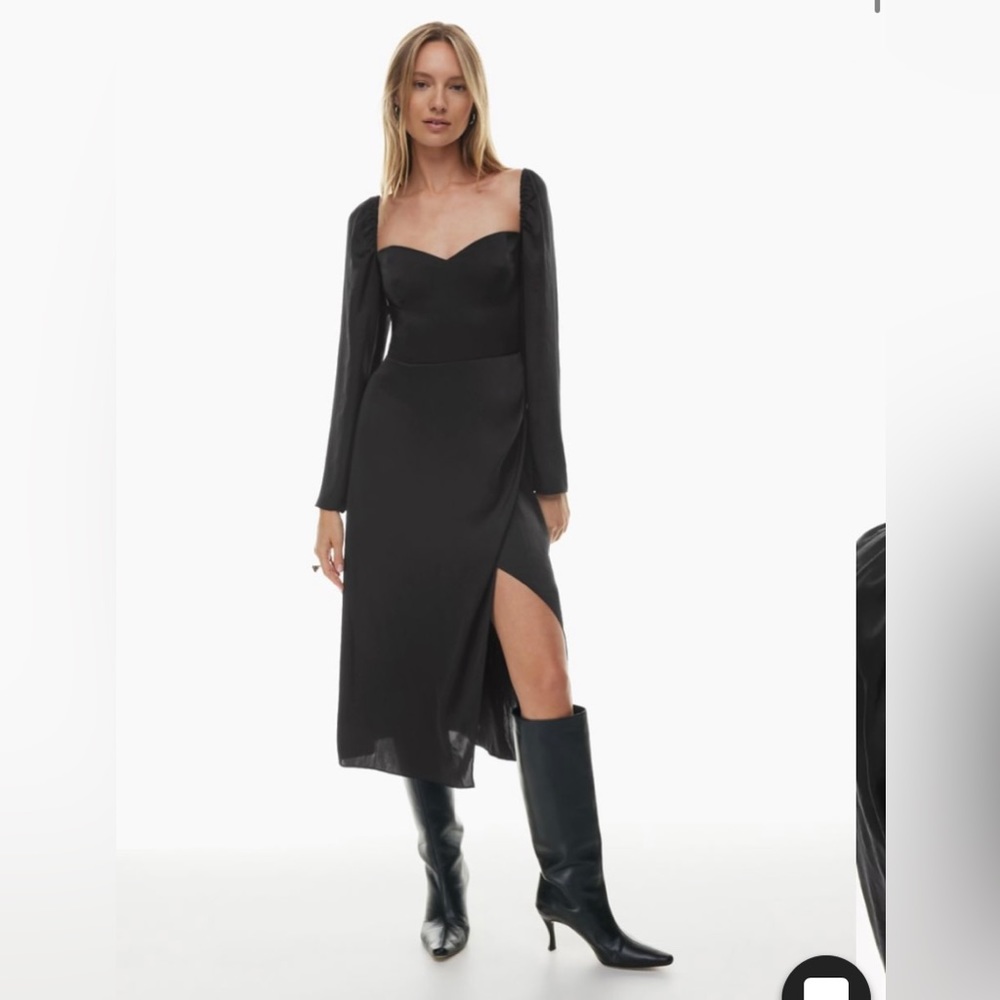 Aritzia Wilfred Anfora Satin Dress Size 6